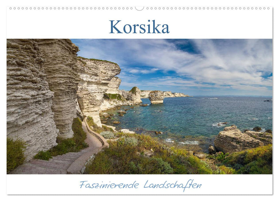 Corsica - Fascinating landscapes (CALVENDO wall calendar 2024) 