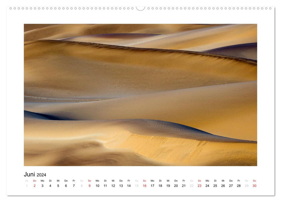 Namibia - deserts, expanse, colors (CALVENDO Premium Wall Calendar 2024) 