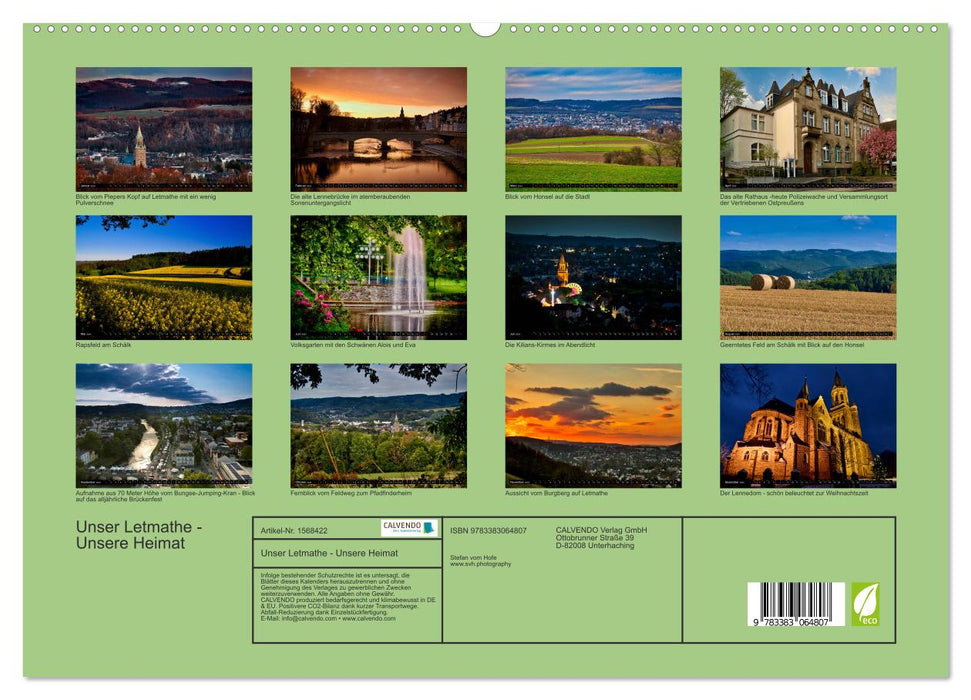 Our Letmathe - Our Home (CALVENDO Premium Wall Calendar 2024) 