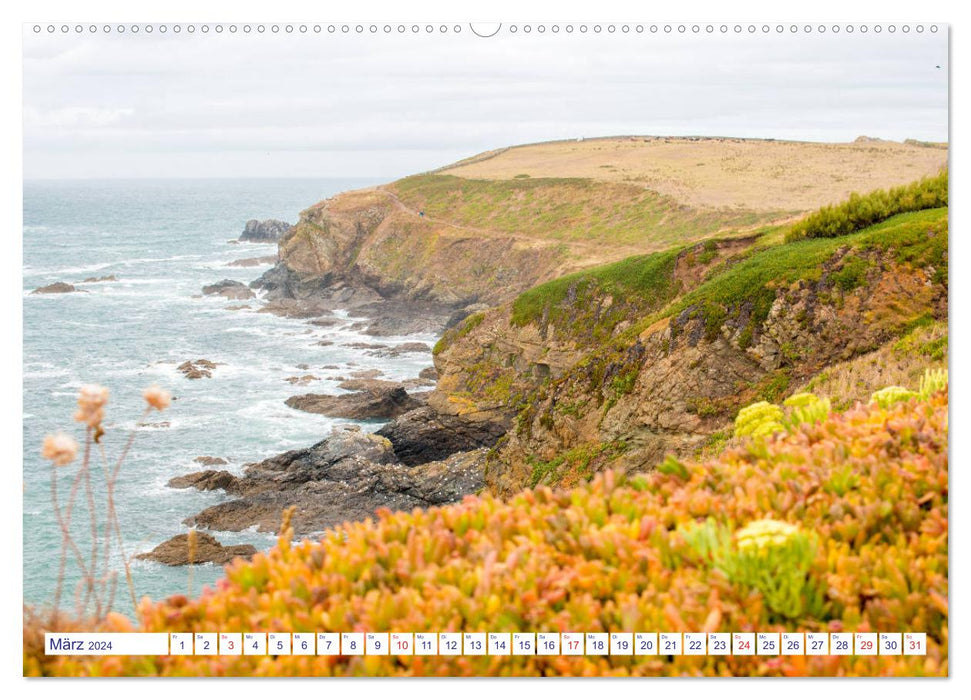 Cornwall Impressionen (CALVENDO Premium Wandkalender 2024)