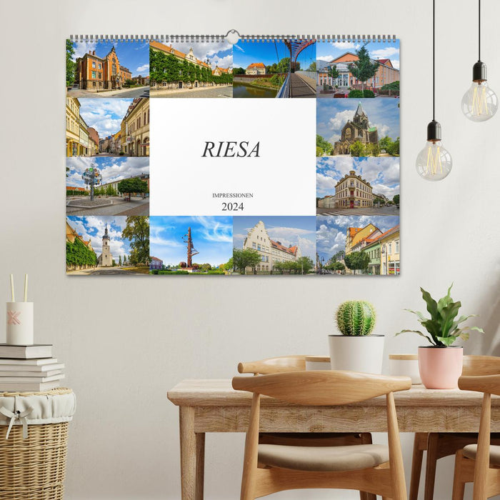 Riesa impressions (CALVENDO wall calendar 2024) 