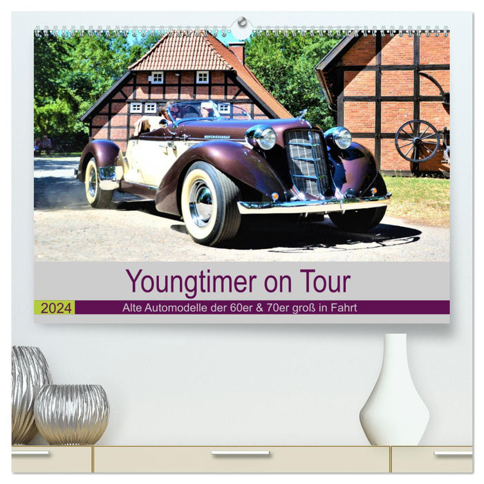 Youngtimer on Tour (CALVENDO Premium Wandkalender 2024)