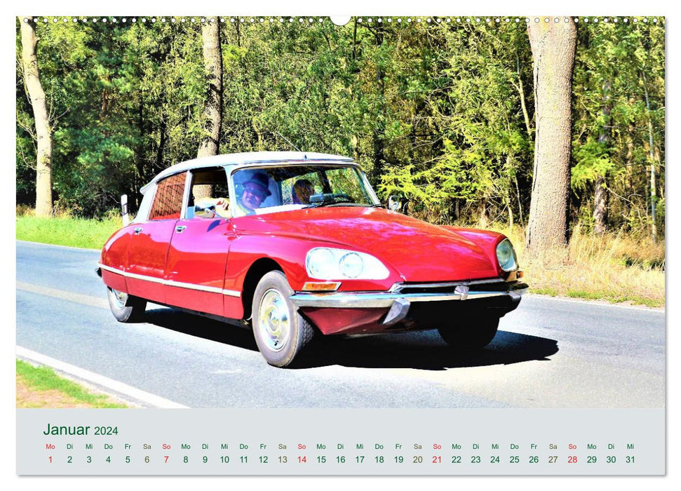 Youngtimer on Tour (CALVENDO Premium Wandkalender 2024)