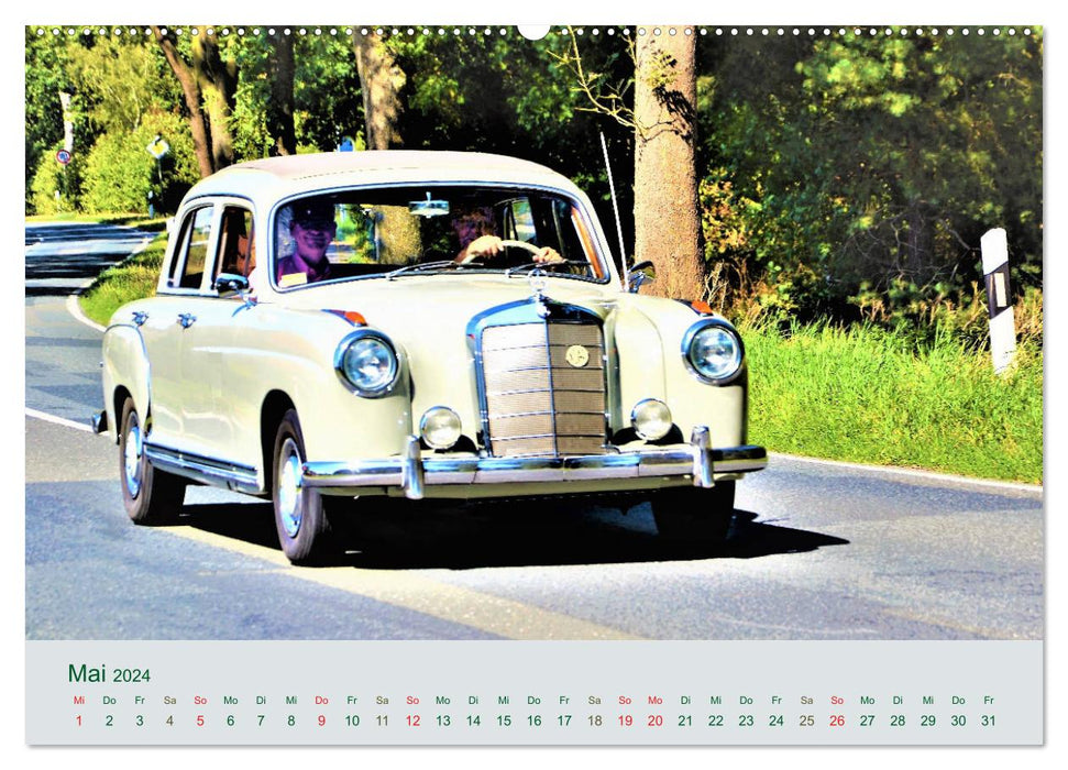 Youngtimer on Tour (CALVENDO Premium Wandkalender 2024)