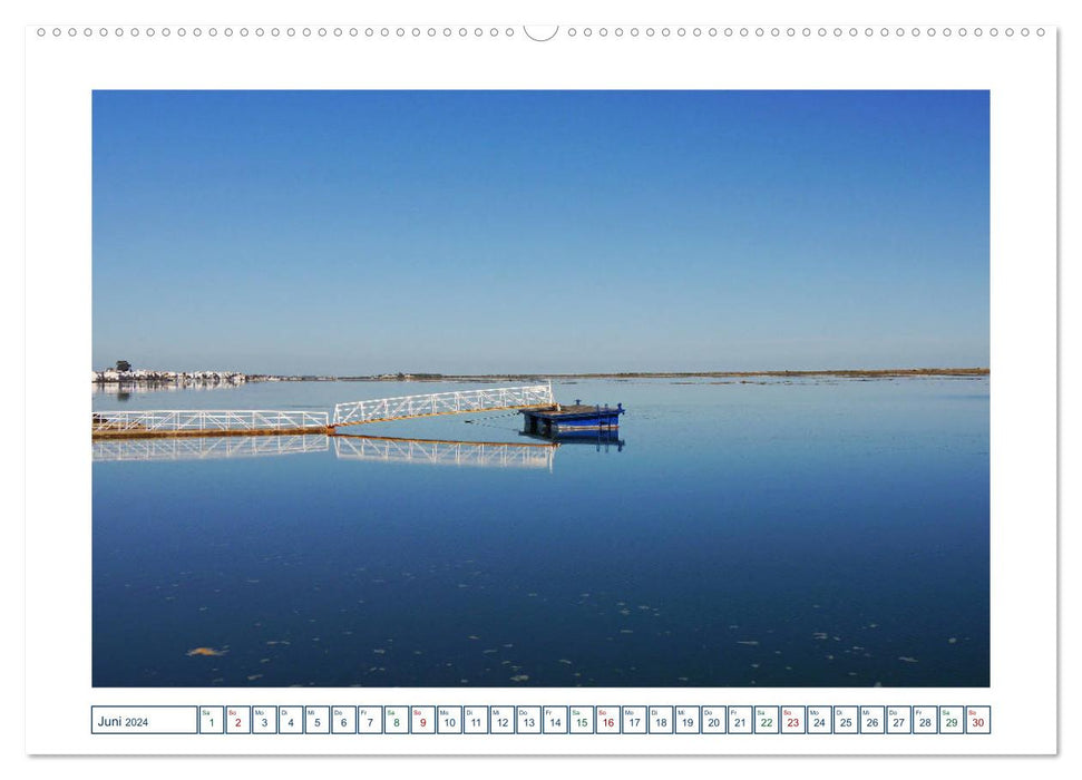 Portugal. The Algarve between Faro and Castro Marim (CALVENDO Premium Wall Calendar 2024) 