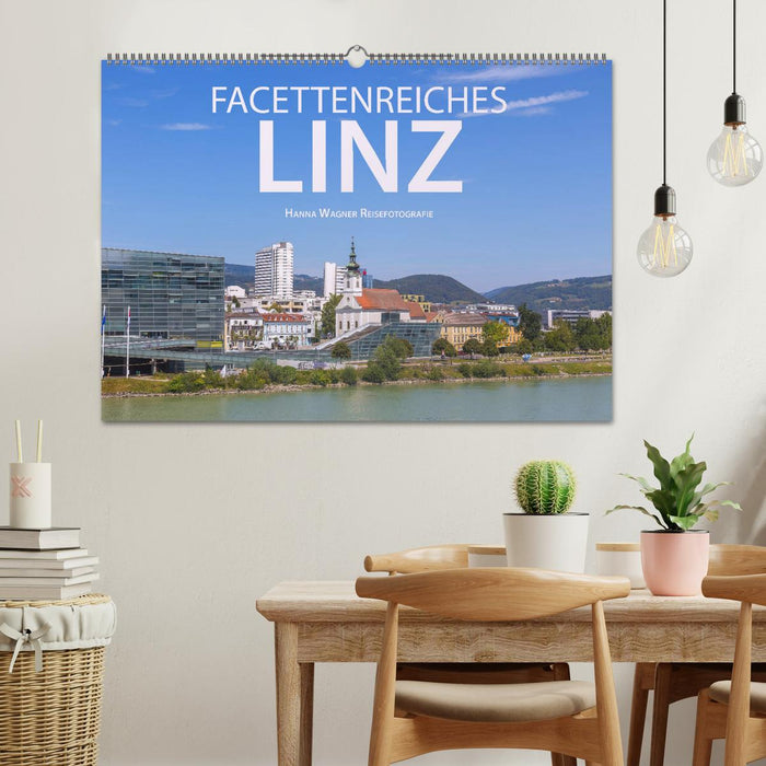 Facettenreiches Linz (CALVENDO Wandkalender 2024)
