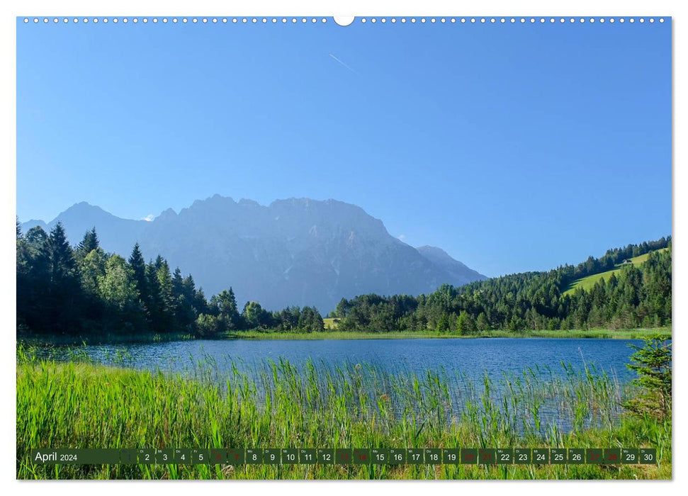 My Tyrol and Alpine Foothills (CALVENDO Premium Wall Calendar 2024) 