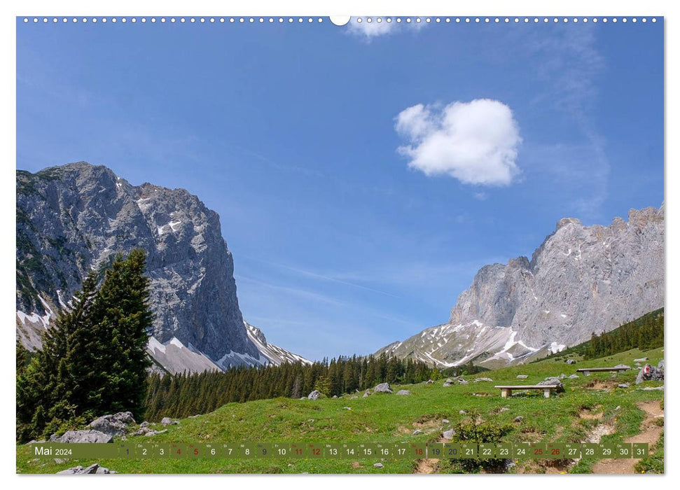 My Tyrol and Alpine Foothills (CALVENDO Premium Wall Calendar 2024) 