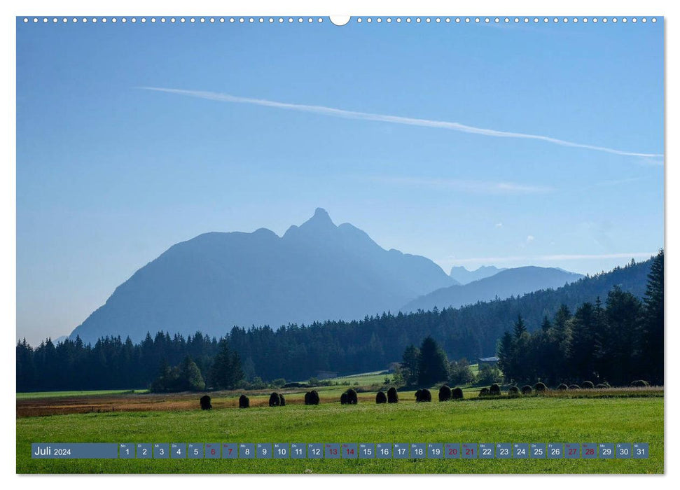 My Tyrol and Alpine Foothills (CALVENDO Premium Wall Calendar 2024) 