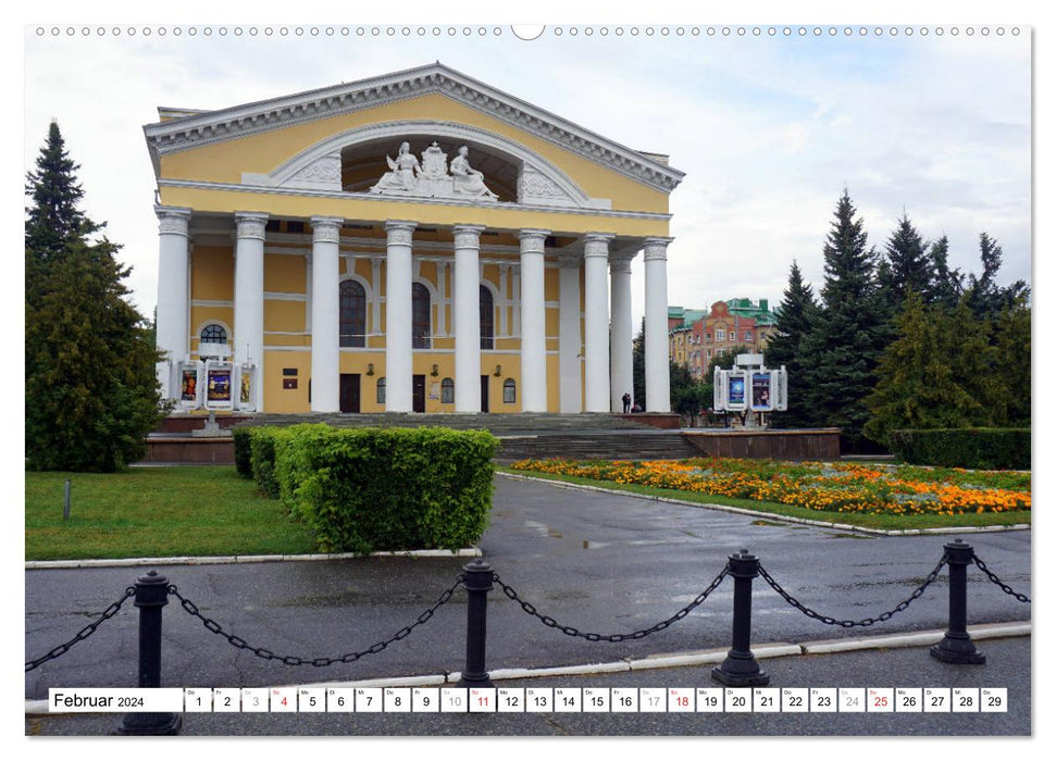 Malerisches Russland - Impressionen aus Joschkar-Ola (CALVENDO Premium Wandkalender 2024)