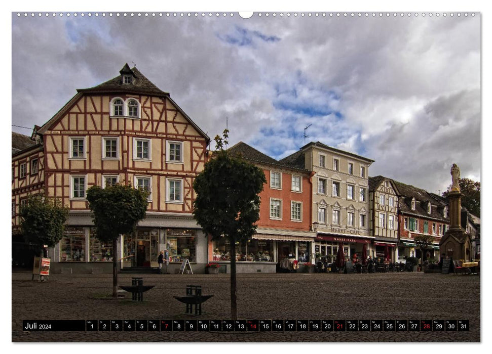 City views, Linz am Rhein the colorful city (CALVENDO Premium Wall Calendar 2024) 