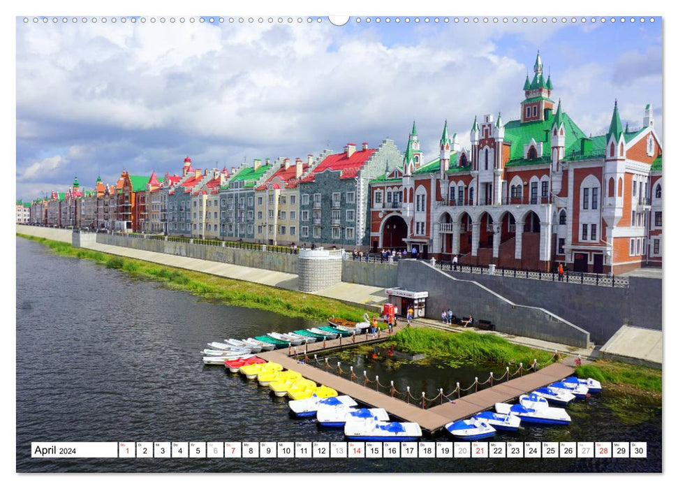Picturesque Russia - Impressions from Joschkar-Ola (CALVENDO wall calendar 2024) 