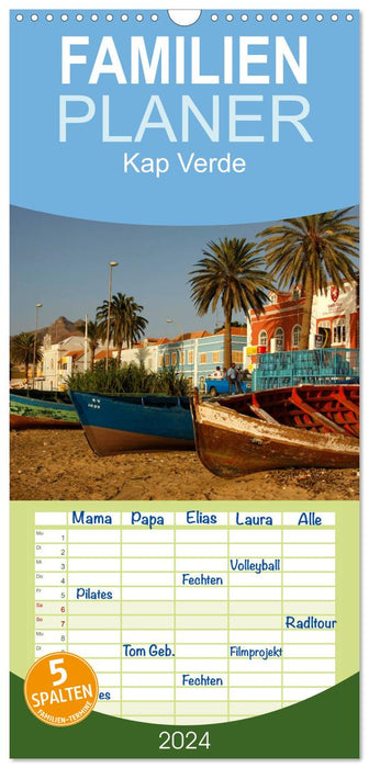 Kap Verde (CALVENDO Familienplaner 2024)