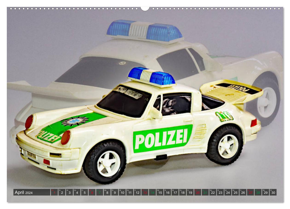 PORSCHEMINIATUREN (CALVENDO Wandkalender 2024)