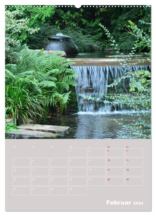 Japanese Garden in Leverkusen (CALVENDO Premium Wall Calendar 2024) 