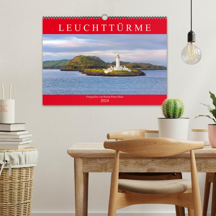 Lighthouses of the North (CALVENDO wall calendar 2024) 