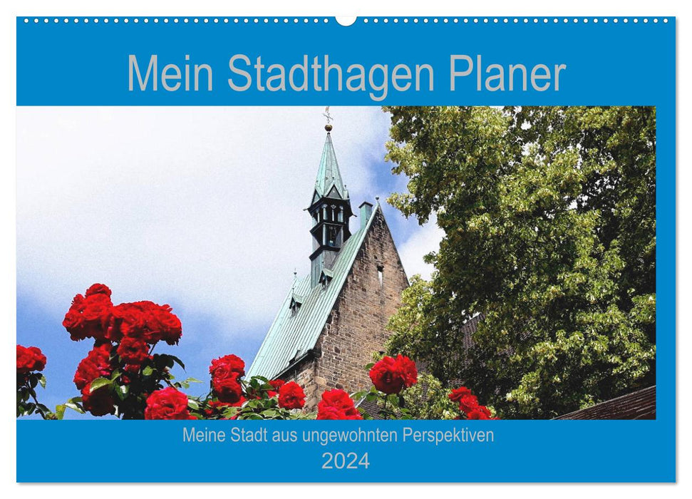 My Stadthagen planner (CALVENDO wall calendar 2024) 