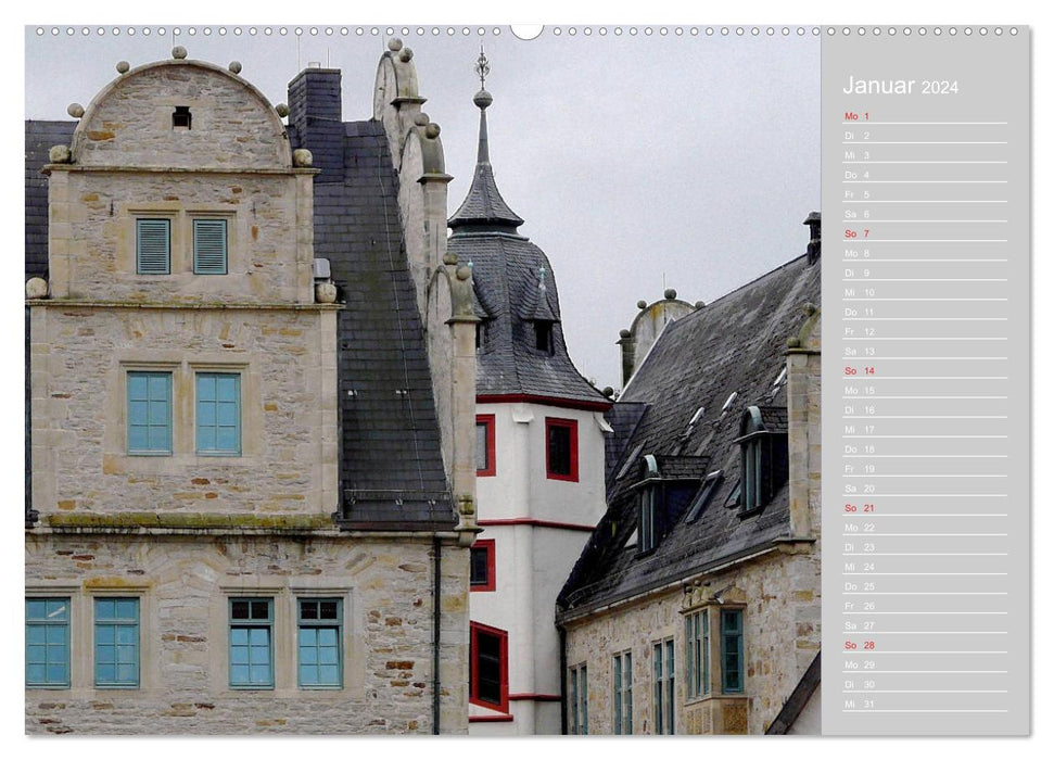 Mon agenda Stadthagen (calendrier mural CALVENDO 2024) 