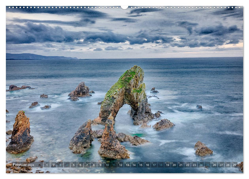 Irland - Zauberhafte Insel in grün (CALVENDO Wandkalender 2024)