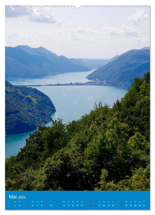 Tessin (CALVENDO Premium Wandkalender 2024)