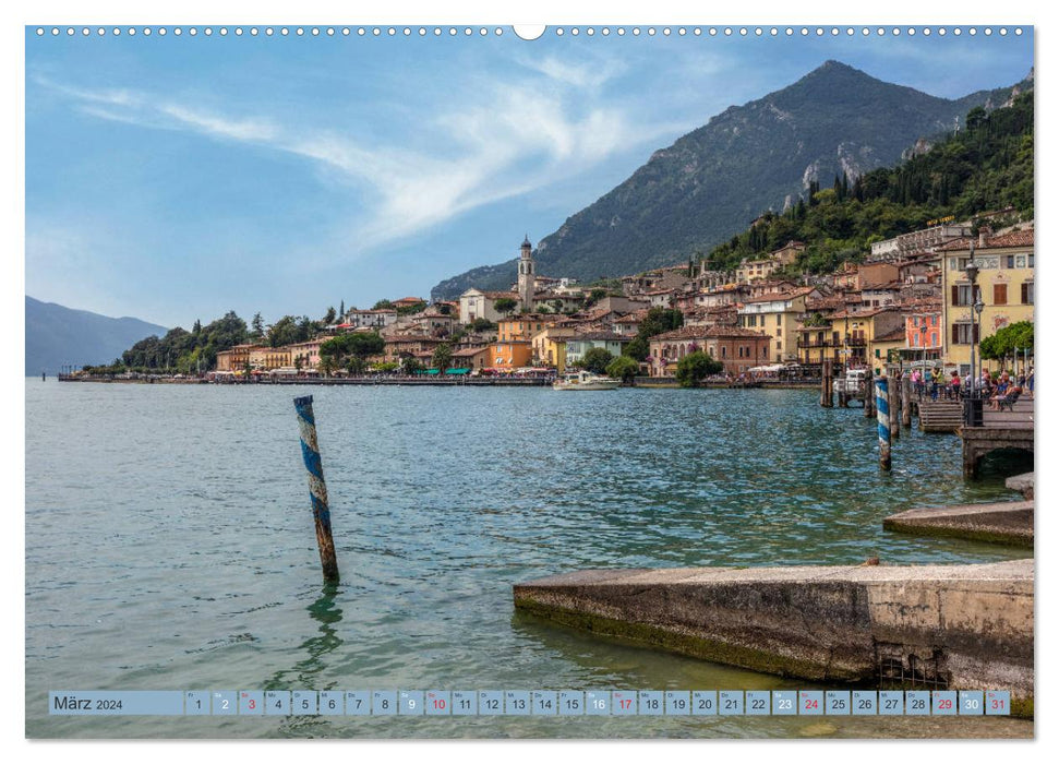 Gardasee, das Paradies im Norden Italiens (CALVENDO Premium Wandkalender 2024)