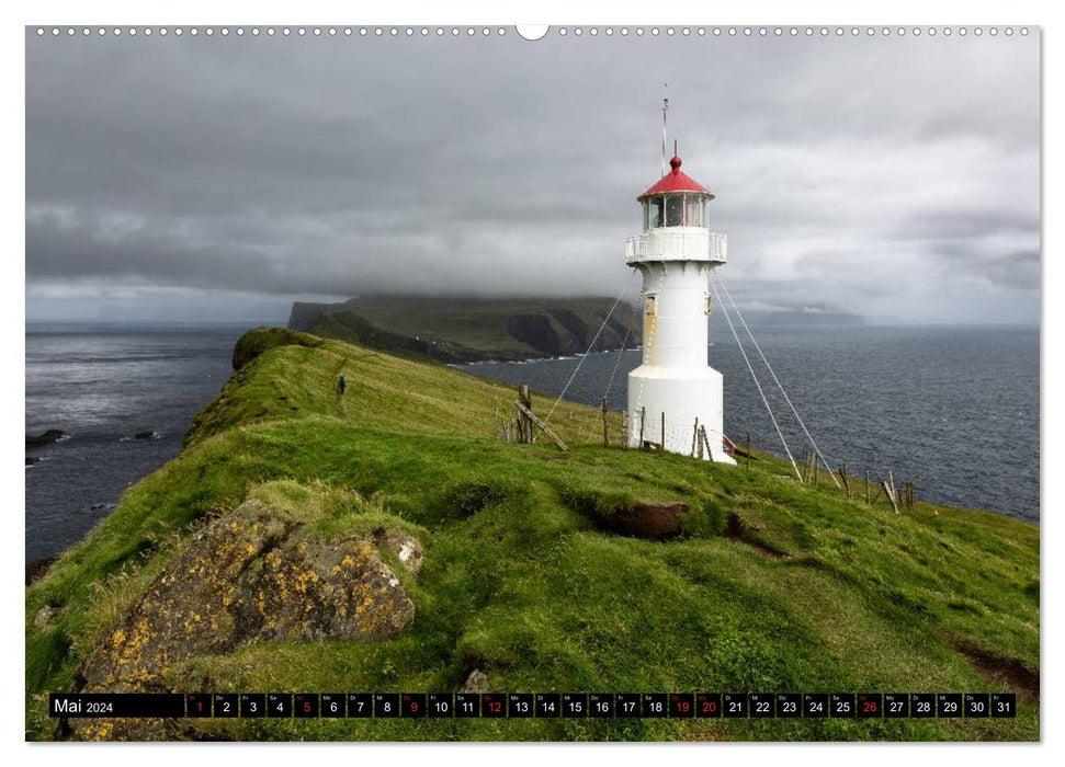 Landscapes of the Faroe Islands (CALVENDO Premium Wall Calendar 2024) 