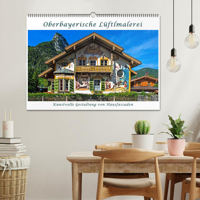 Upper Bavarian Lüftl painting (CALVENDO wall calendar 2024) 