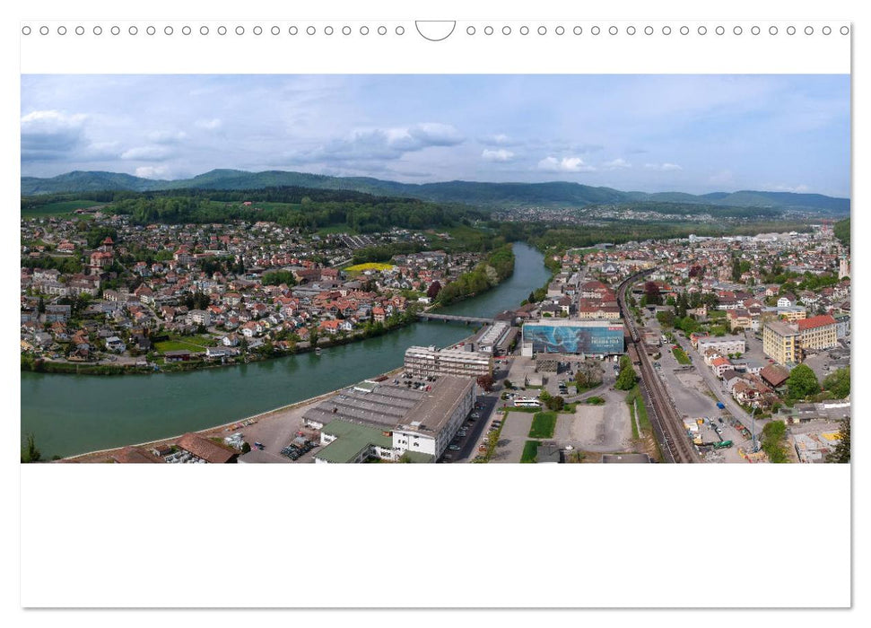 Swiss aerial panorama 2024 (CALVENDO wall calendar 2024) 