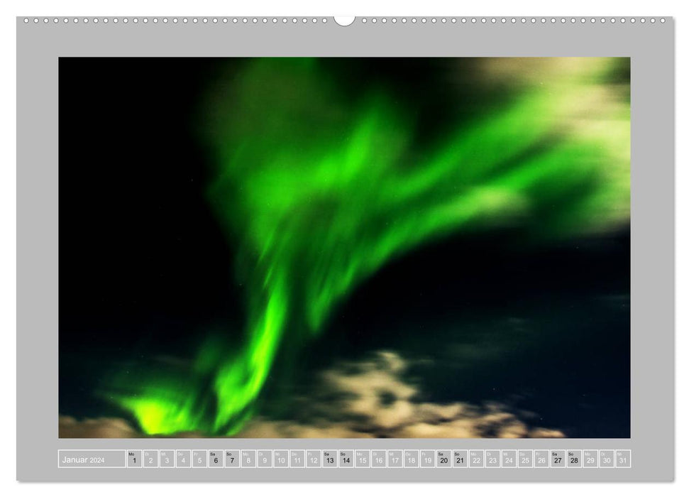 The night in colors (CALVENDO Premium wall calendar 2024) 