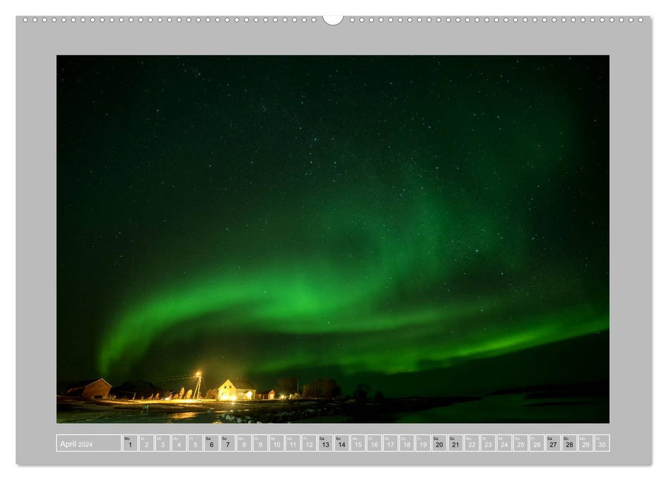 The night in colors (CALVENDO Premium wall calendar 2024) 