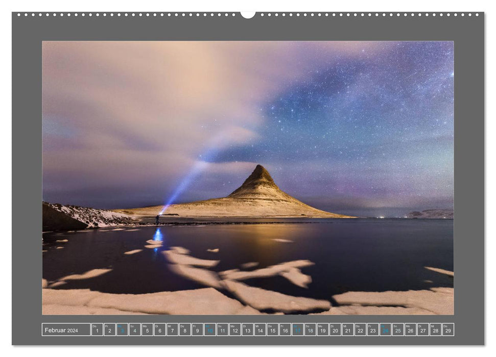 63° North - The spirit of Iceland (CALVENDO Premium Wall Calendar 2024) 