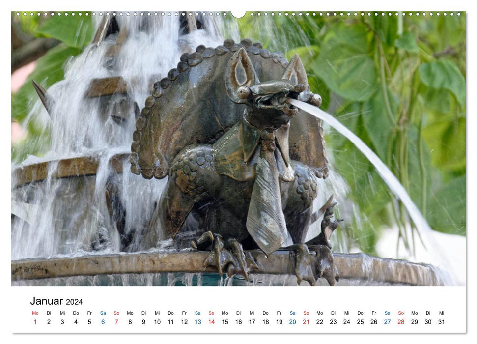 Neustadt an der Weinstrasse - a matter of opinion (CALVENDO wall calendar 2024) 