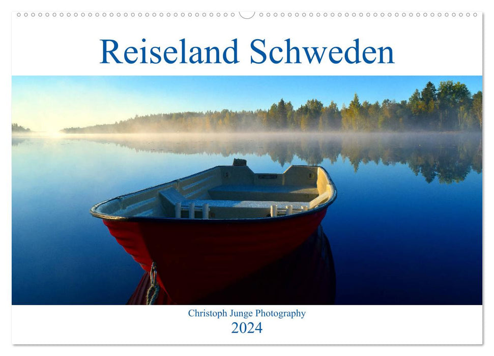 Reiseland Schweden (CALVENDO Wandkalender 2024)