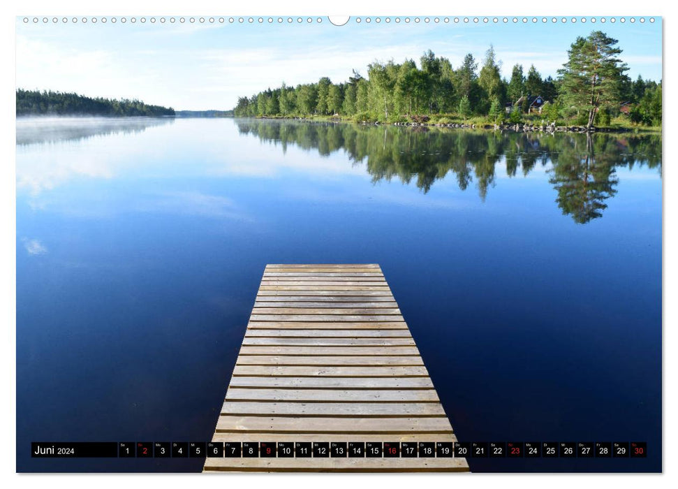 Travel destination Sweden (CALVENDO wall calendar 2024) 