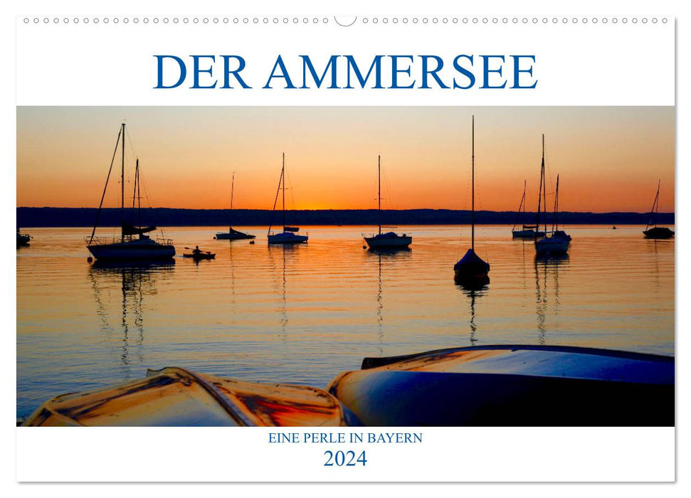 Der Ammersee (CALVENDO Wandkalender 2024)