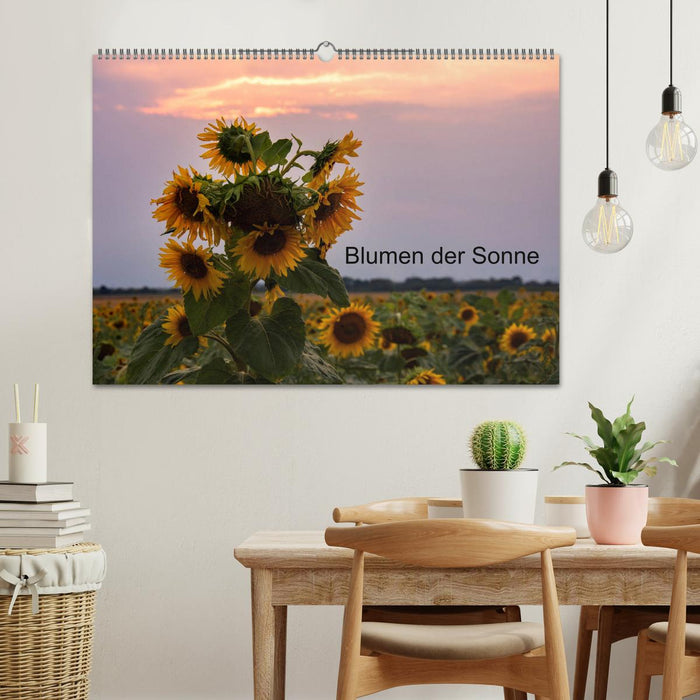 Blumen der Sonne (CALVENDO Wandkalender 2024)