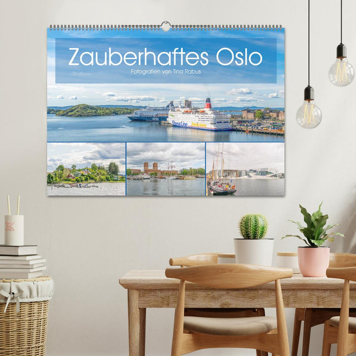 Zauberhaftes Oslo (CALVENDO Wandkalender 2024)