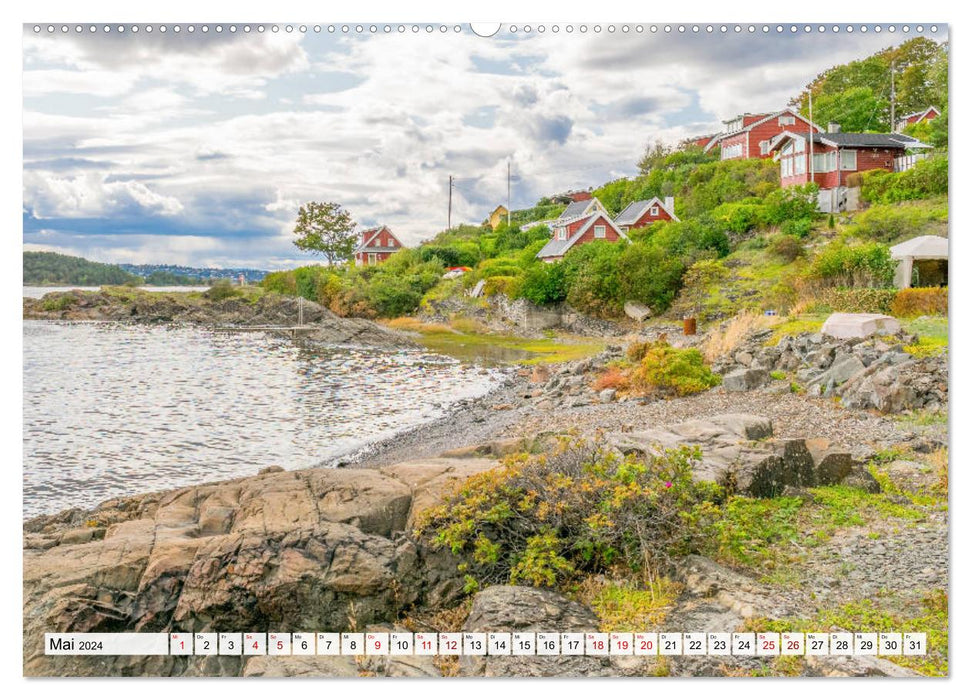 Magical Oslo (CALVENDO wall calendar 2024) 