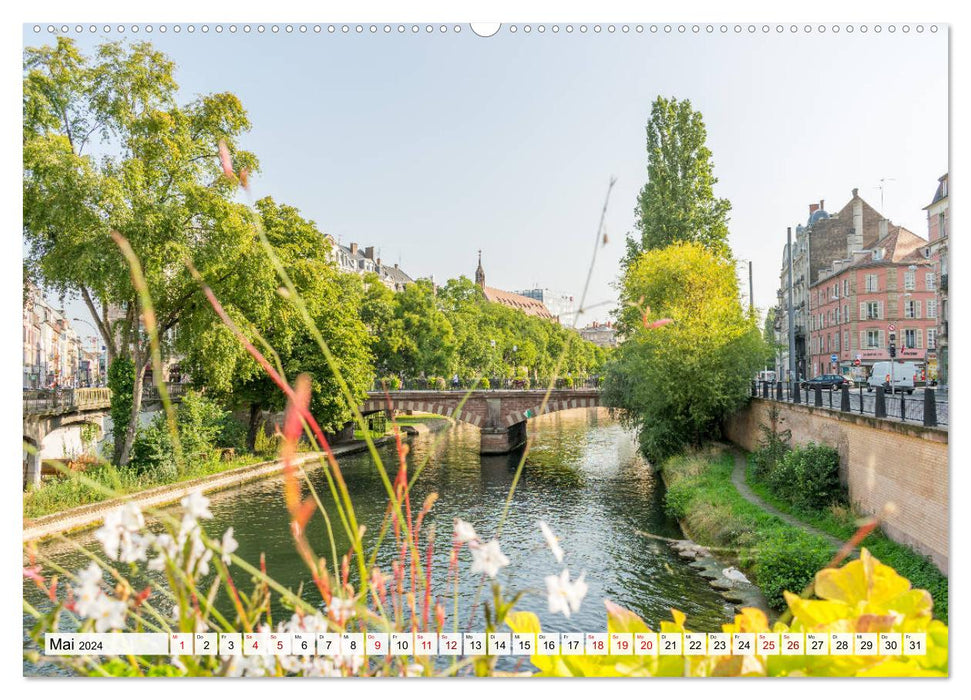 Romantisches Straßburg (CALVENDO Wandkalender 2024)