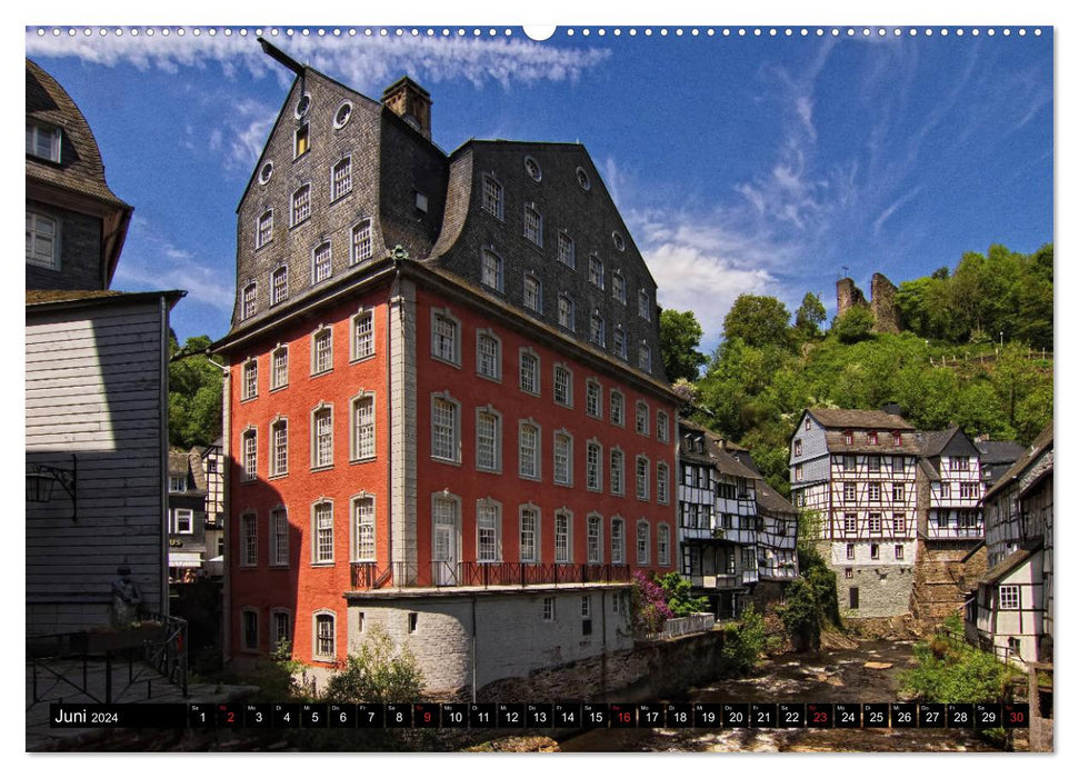 Stadtansichten, Monschau die Altstadt (CALVENDO Wandkalender 2024)