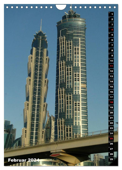 V.A.E. & Dubai (CALVENDO Wandkalender 2024)