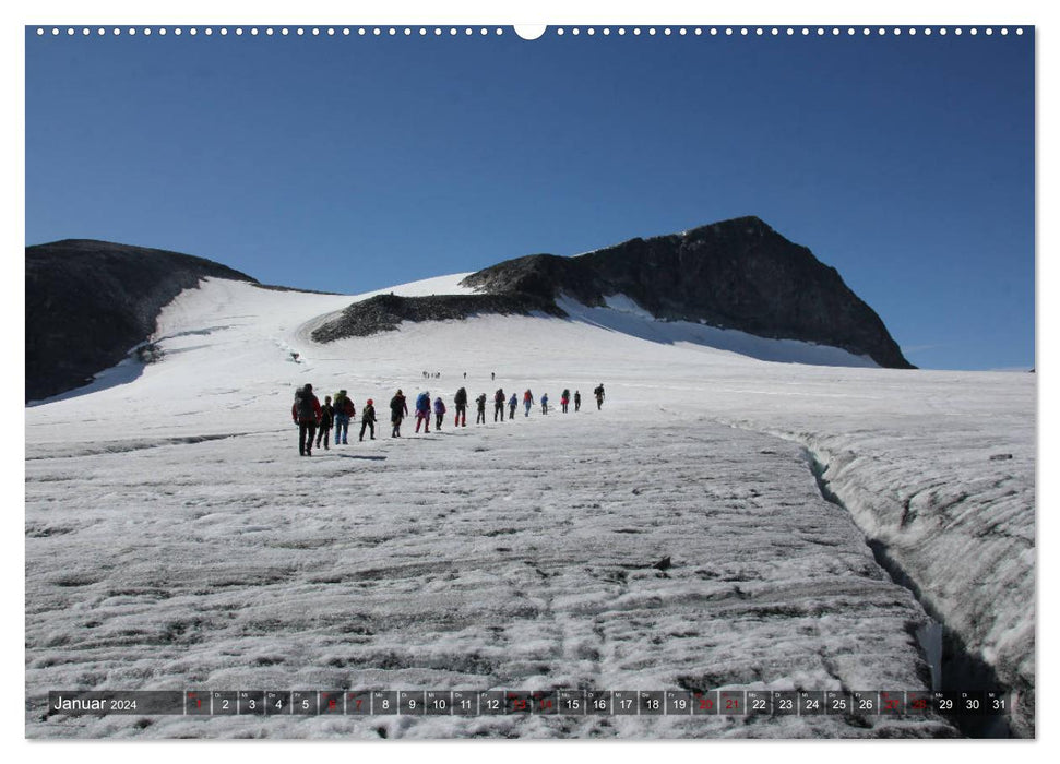 Norway 2024 - In the land of fjords, mountains and trolls (CALVENDO wall calendar 2024) 