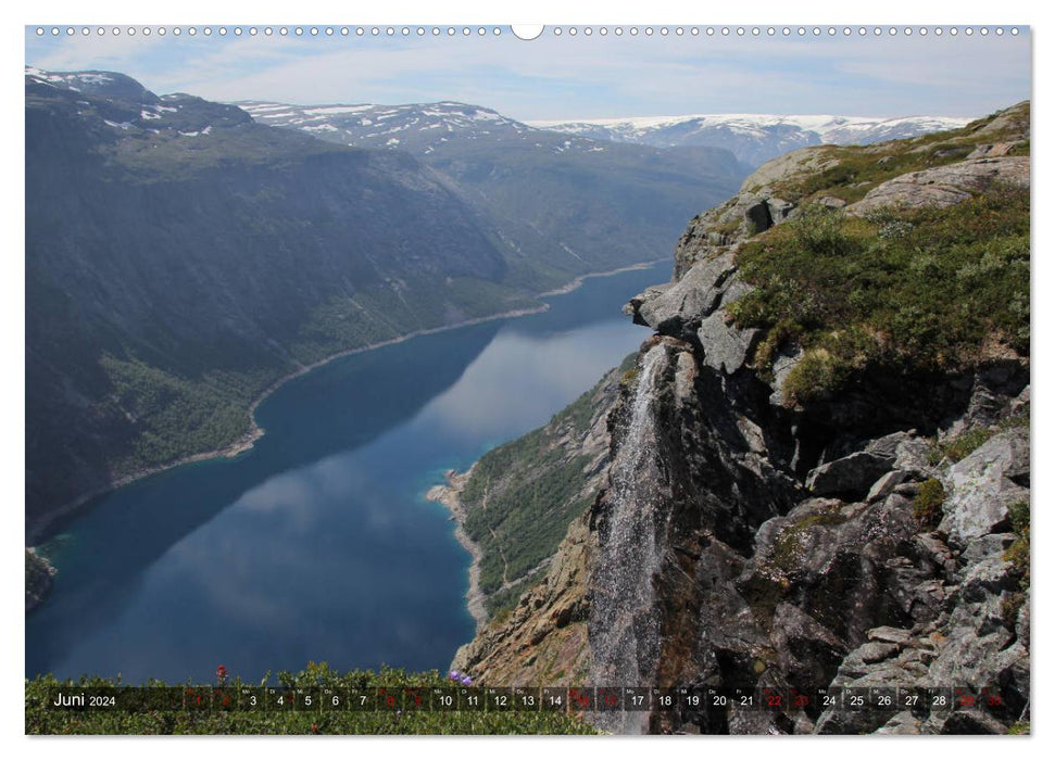 Norway 2024 - In the land of fjords, mountains and trolls (CALVENDO wall calendar 2024) 