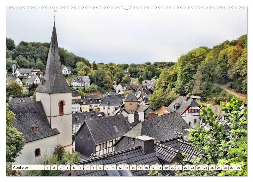 Blankenheim - Eine Perle in der Eifel (CALVENDO Wandkalender 2024)