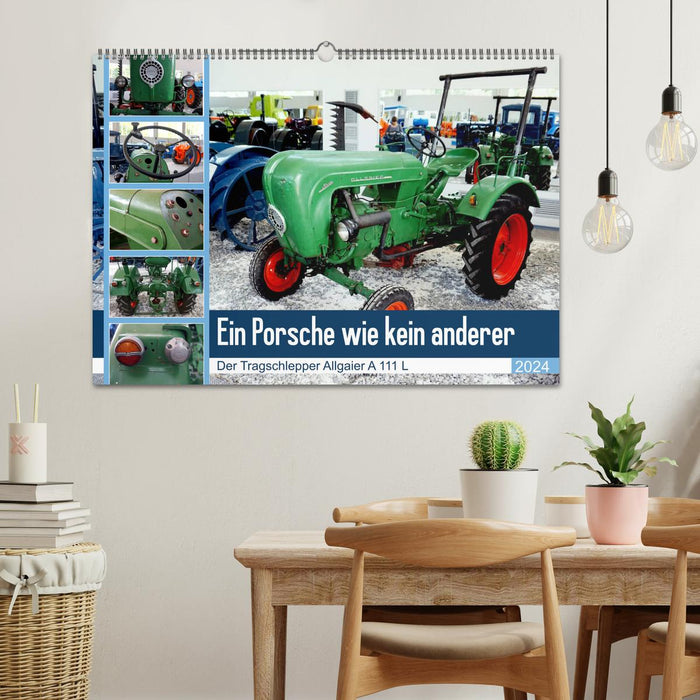 A Porsche like no other - the Allgaier A 111 L transport tractor (CALVENDO wall calendar 2024) 