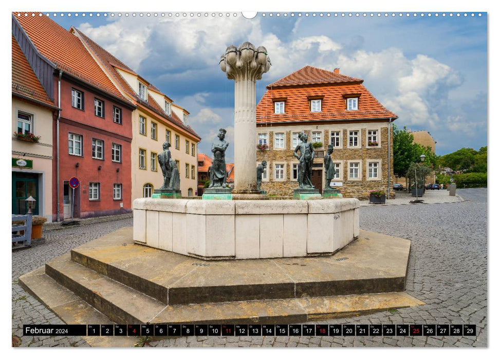 Impressions de Lutherstadt Eisleben (calendrier mural CALVENDO 2024) 