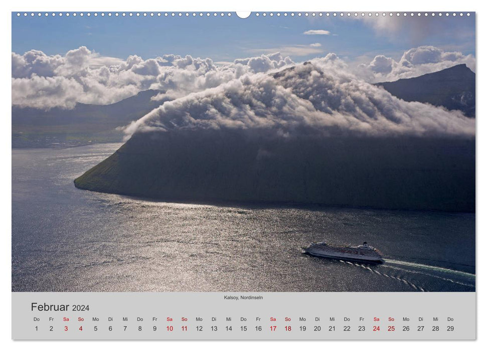 Faroe Islands 2024 (CALVENDO wall calendar 2024) 