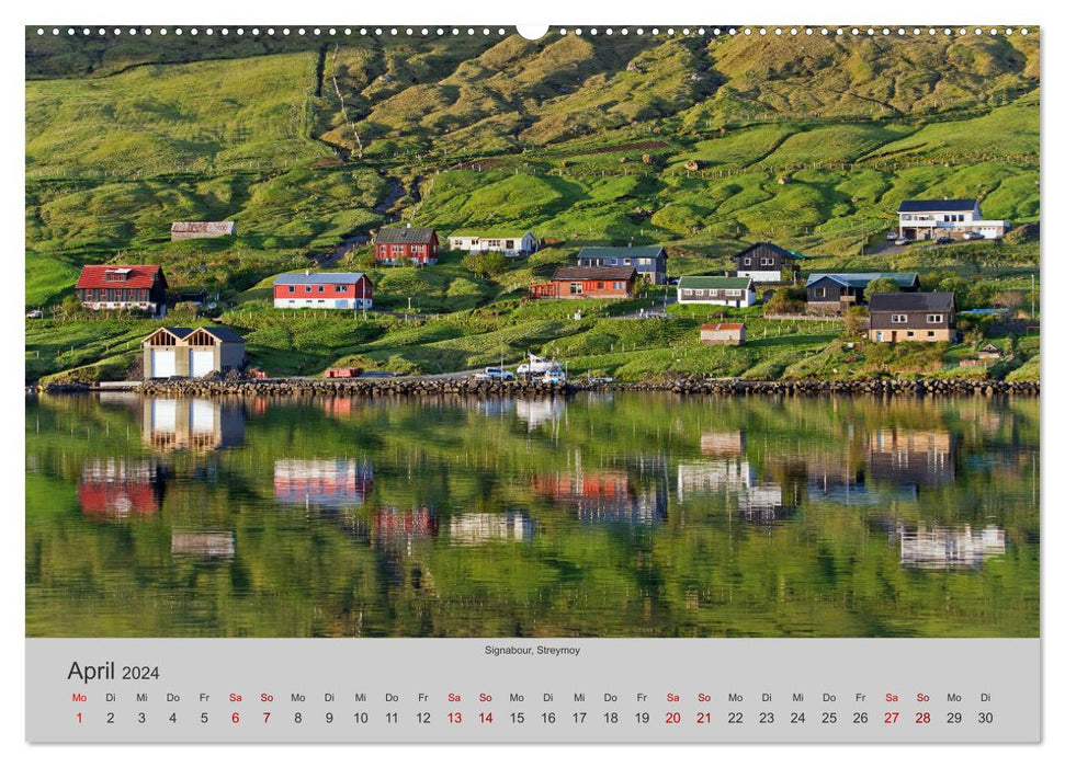 Faroe Islands 2024 (CALVENDO wall calendar 2024) 