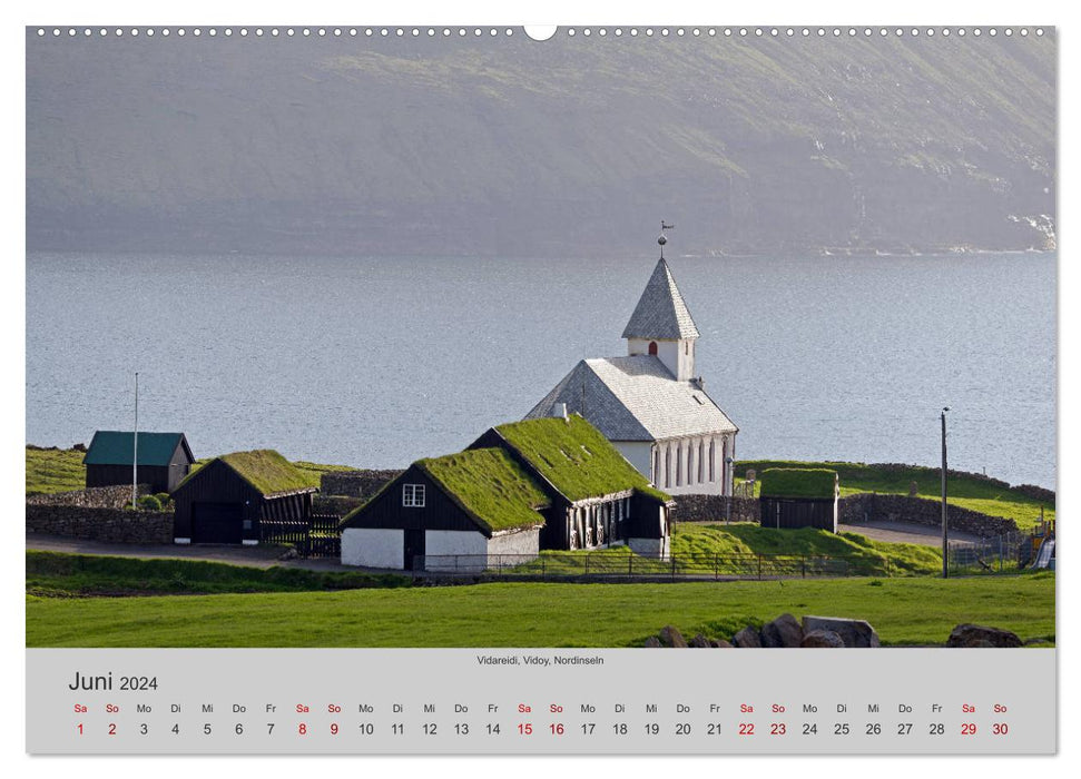 Färöer Inseln 2024 (CALVENDO Wandkalender 2024)