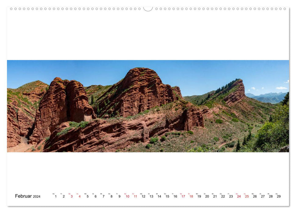 Kyrgyzstan - landscape impressions (CALVENDO wall calendar 2024) 